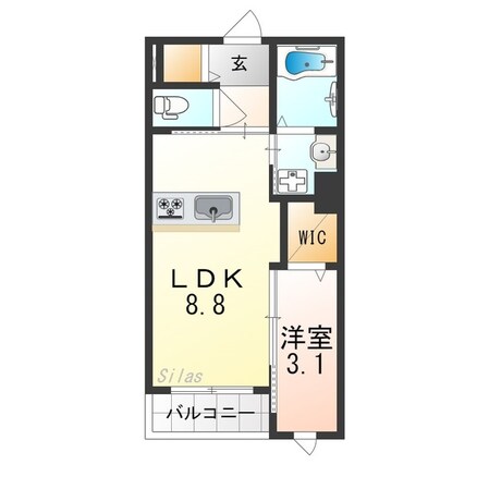 Levant Soleil 泉ヶ丘の物件間取画像